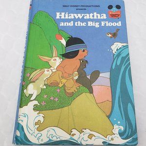 Vintage Disney Book: Hiawatha and the Big Flood